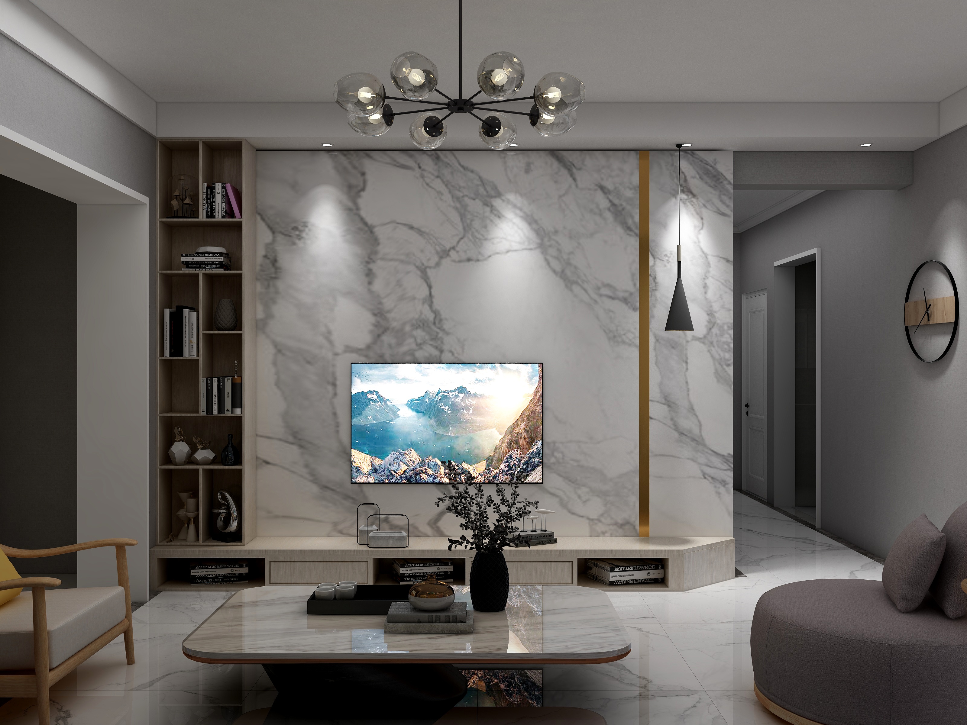 设计师钱华-网单博泰半岛水湾北欧-副本-装修设计方案