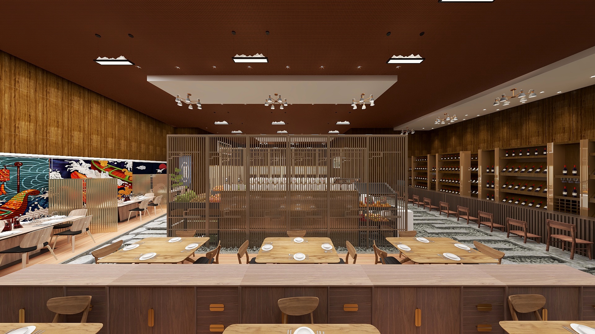 完美BrYb-餐厅装修效果图