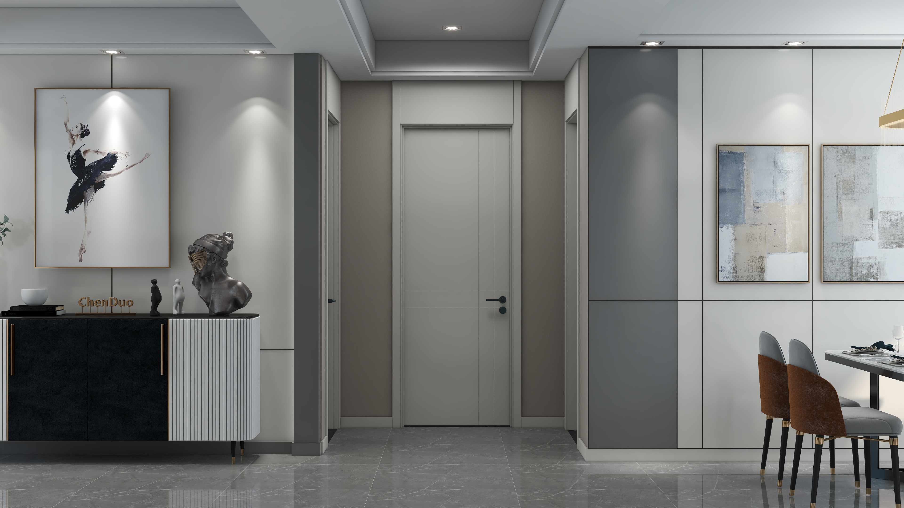 TL陈-龙庭国际新样板间-装修设计方案