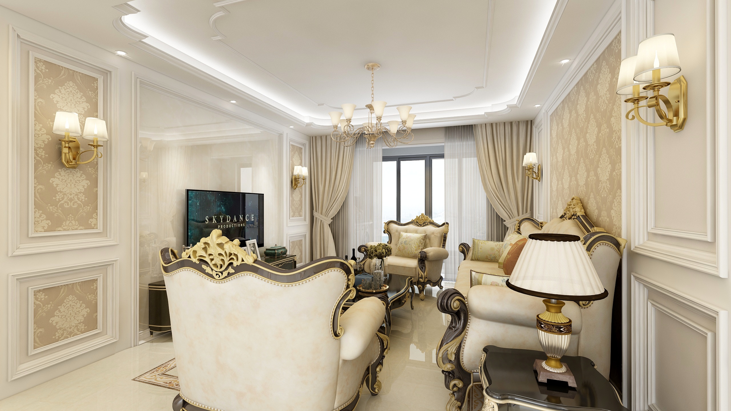 周口室内设计王-佳丽名门阮先生-装修设计方案