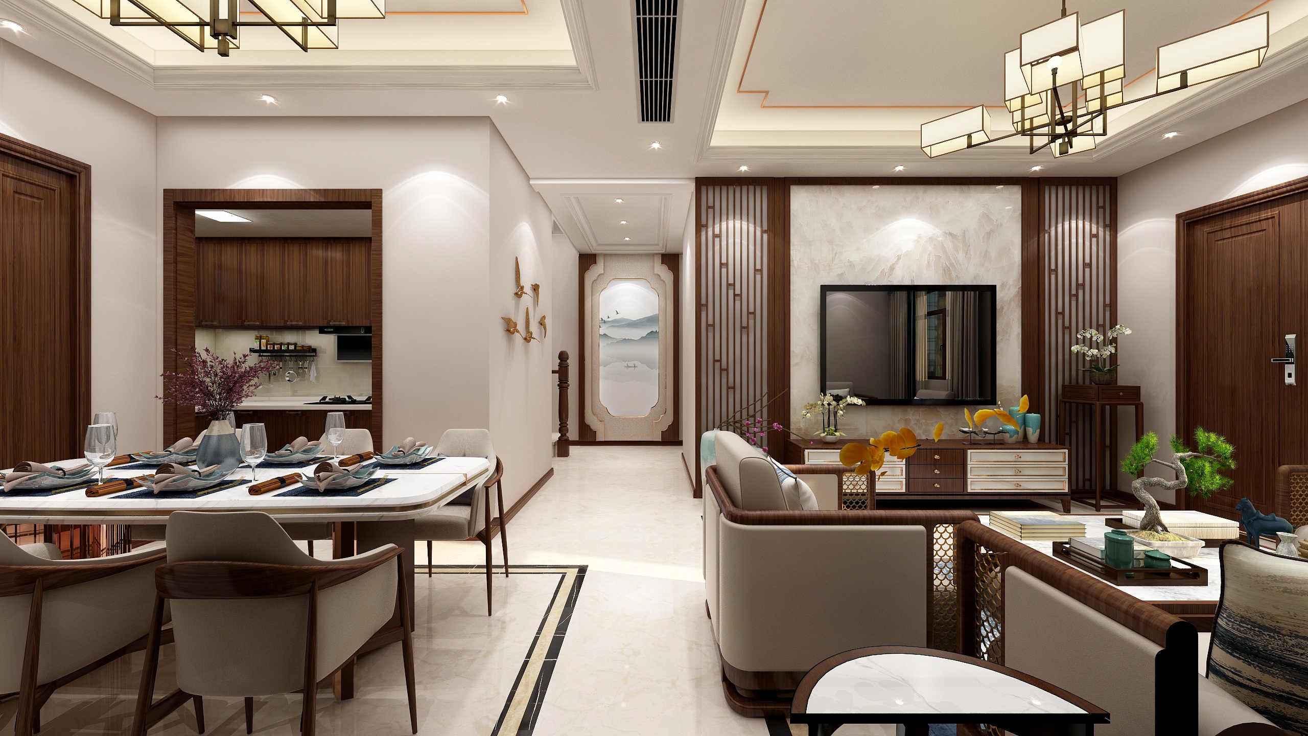 周梦杰设计-新中式设计-装修设计方案