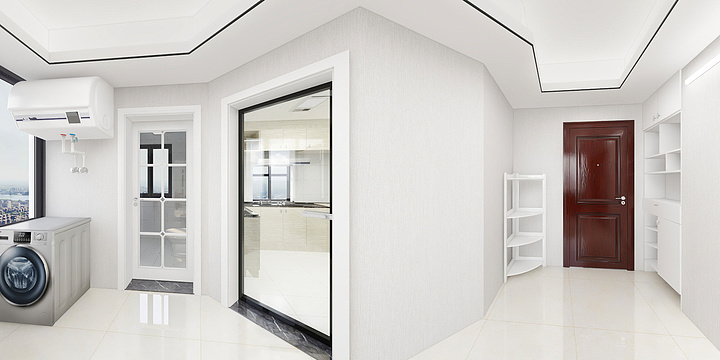 菜叔-玛钢厂宿舍楼6楼左-装修设计方案