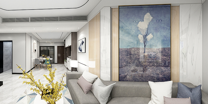 唯有自由值得追逐-观澜鹭岛李先生-装修设计方案