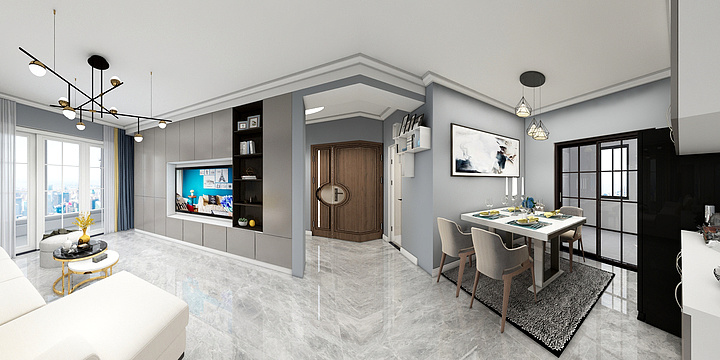 钜邦装饰-莫奈花园-装修设计方案