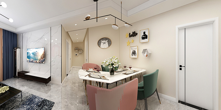 杨成007-美而不凡-装修设计方案