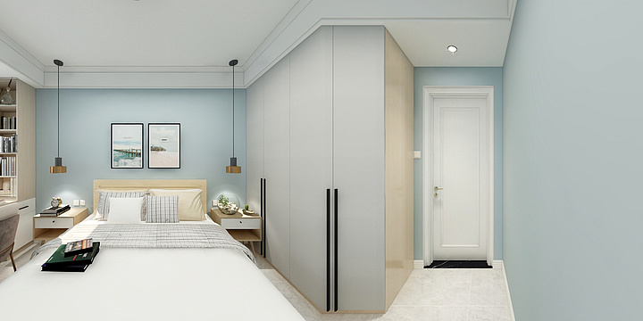 设计师一和二-恒达西郡——现代北欧-装修设计方案