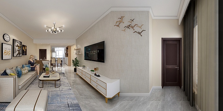 設計師妮哥Sunny-悦时光86平-装修设计方案