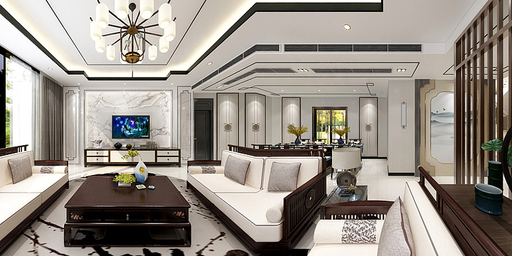 AalIzzWellilDq-酷家乐中式-装修设计方案