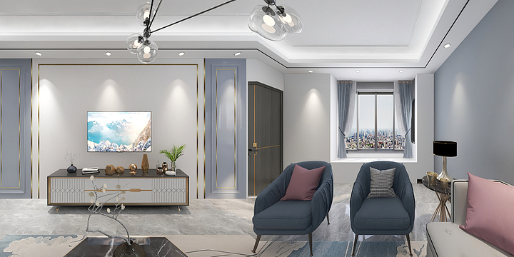 奥利奥ALO-迪拜城伍叔-装修设计方案