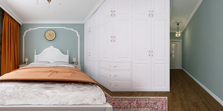 新疆灿烂建筑装饰设计有限公司-北湖 130户型-装修设计方案