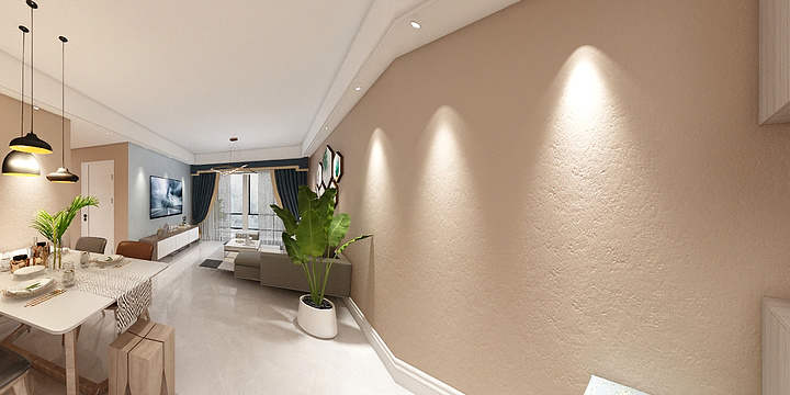 HaiLey黑利-广厦天都城滨沁公寓-装修设计方案