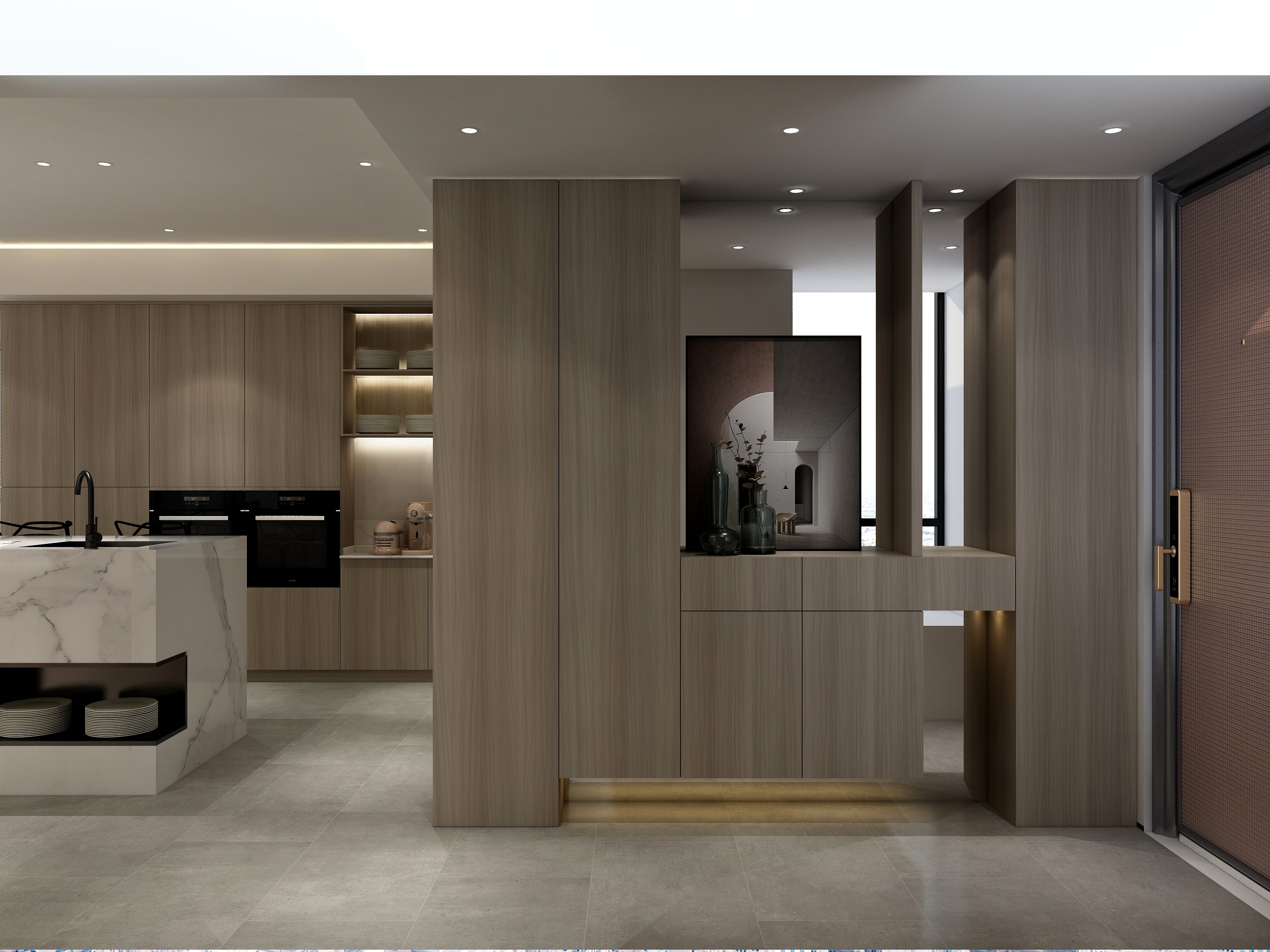 张智康-【万科金域滨江】一个人的家-装修设计方案