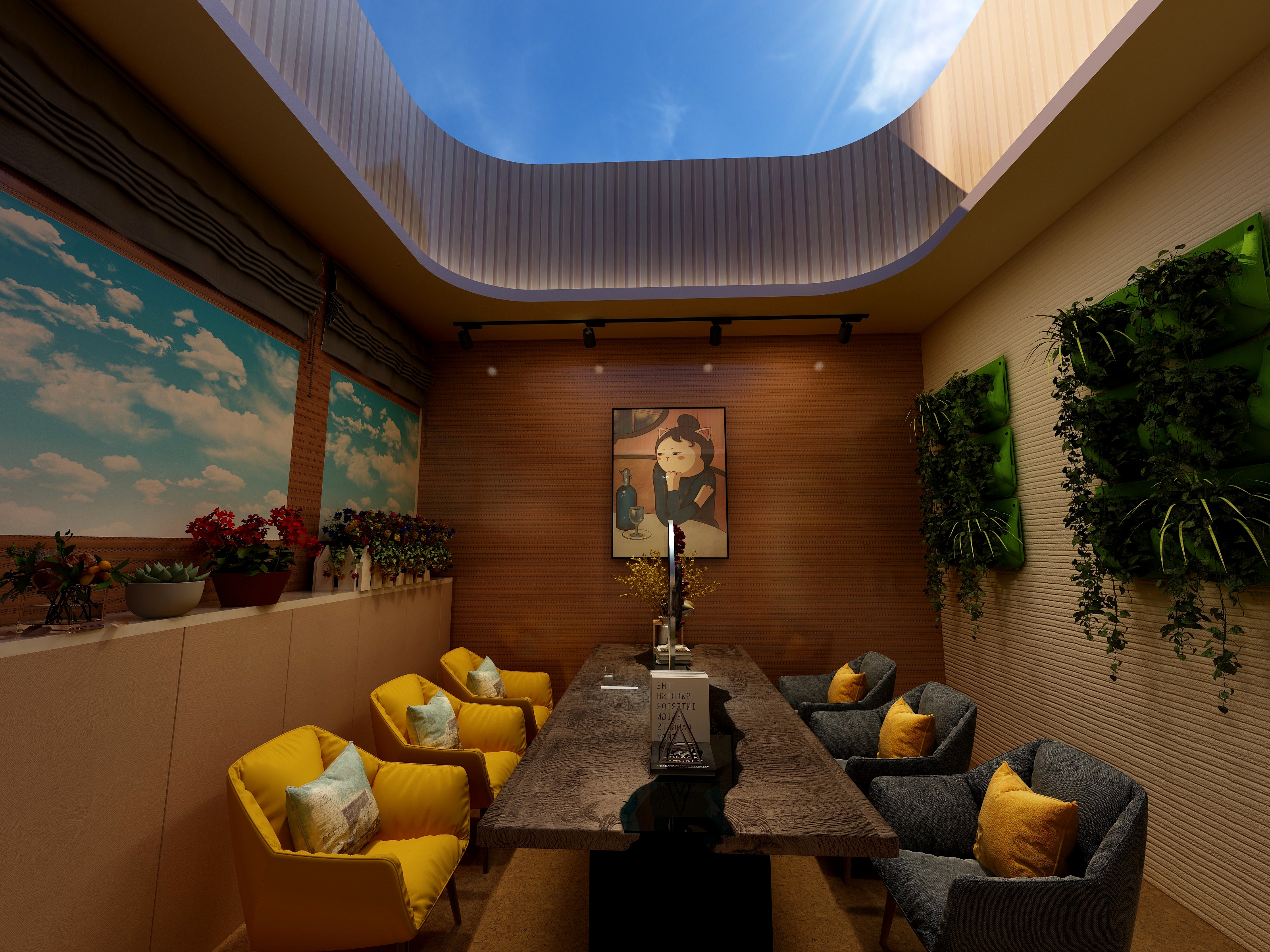 大名小仕-中心问询室+阳光房源文件-装修设计方案