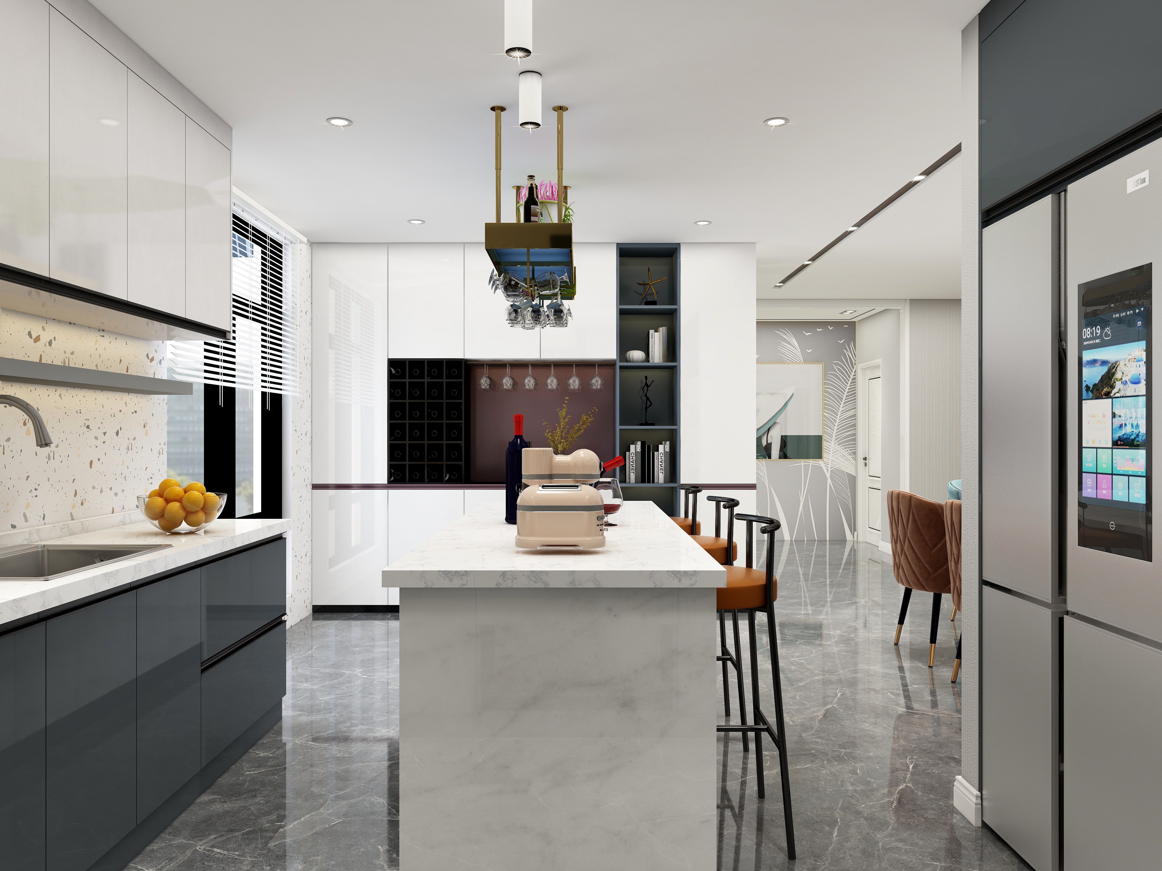 刘振-【FUN空计划】现代别墅装修效果图