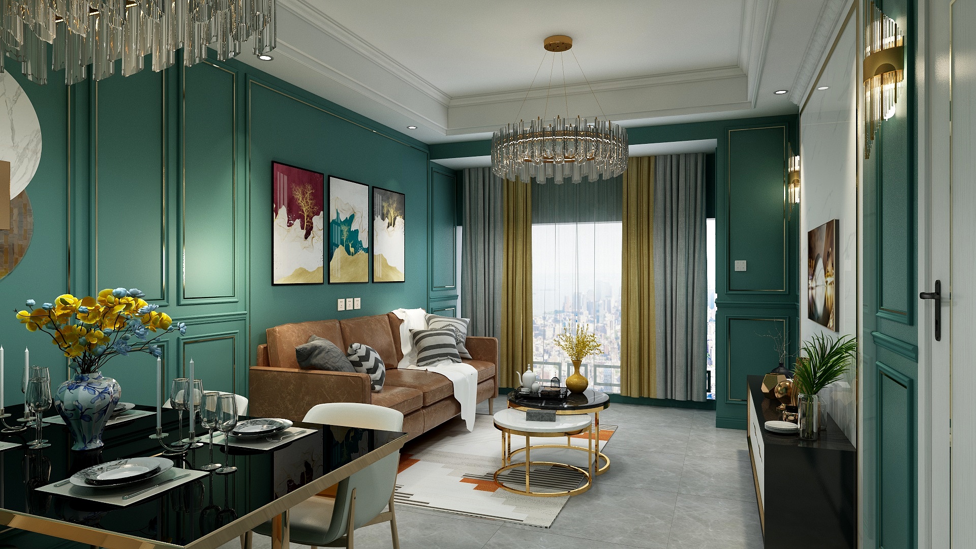 吴柄池-公寓-装修设计方案