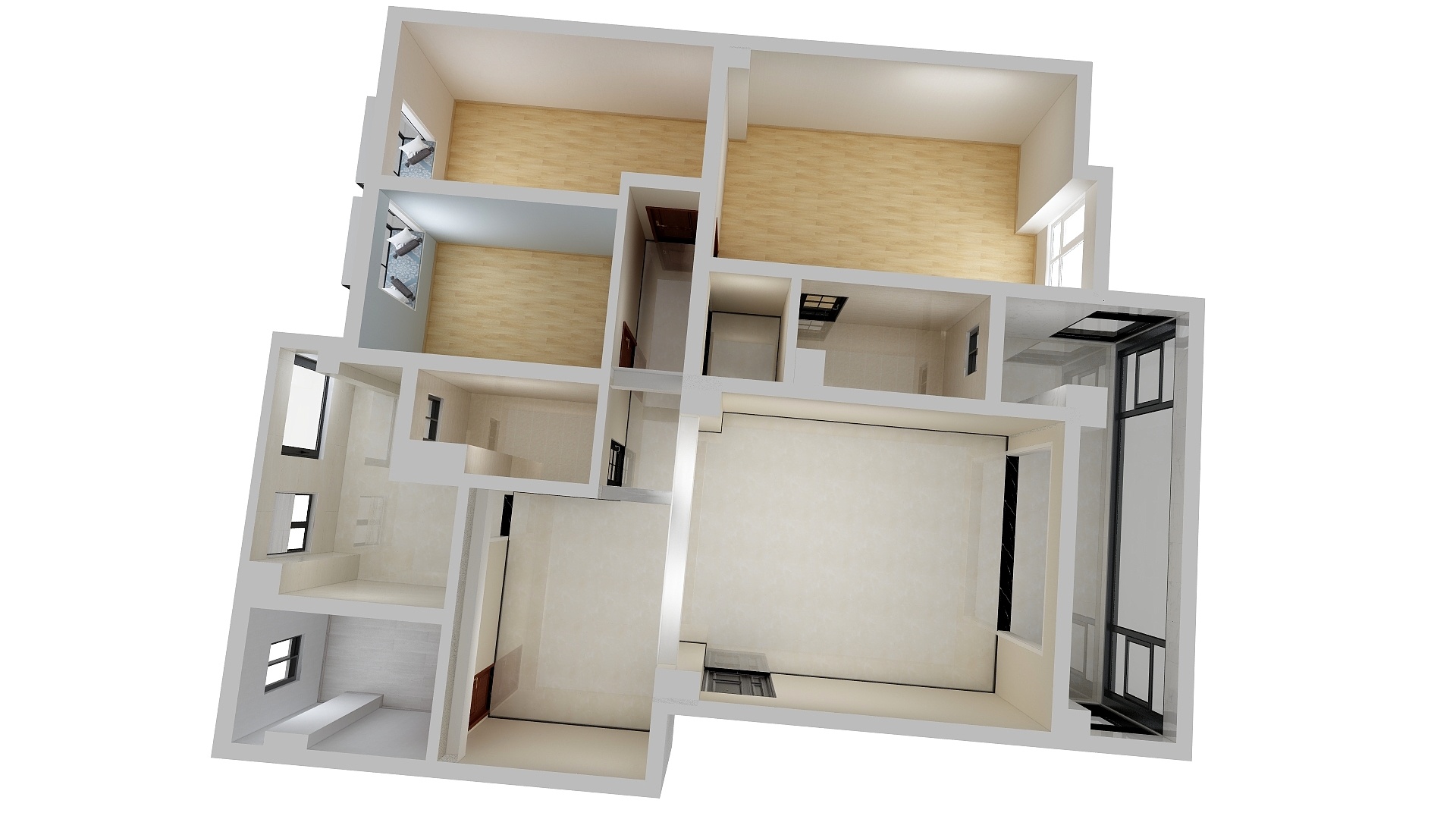 马敏都-龙湖三区20栋3单元402-装修设计方案