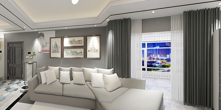 大鹏装修设计-广州保利.西悦湾-装修设计方案