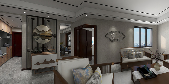 华驰建筑装饰工程有限公司-植物园生态小区-装修设计方案