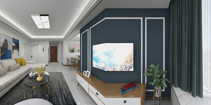 极镜空间19505000200-盛世嘉园20栋401室-装修设计方案