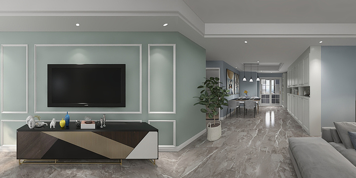 艾菲尔设计丶-银泰城130.00-装修设计方案