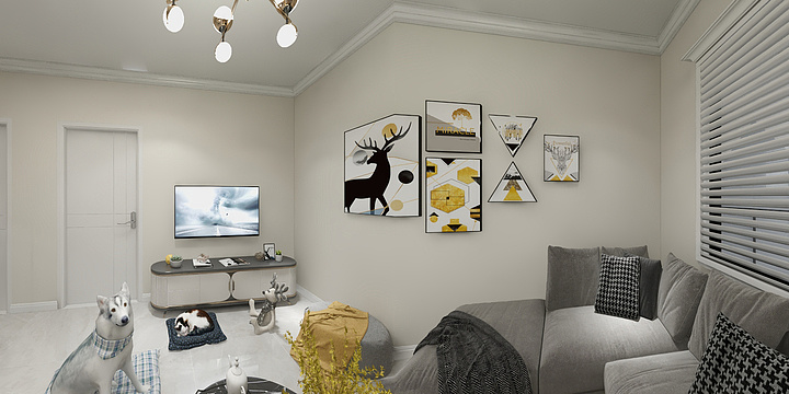 亮豪装饰孟涛-夏驾园荣苑34#502-装修设计方案