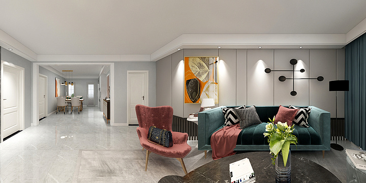 全案设计装修一李-建投宿舍-装修设计方案