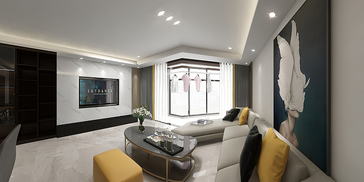 王半月子-御园二期26#1-1001-装修设计方案