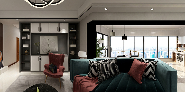 淮安市致广装饰-天鹅湾3-2501-装修设计方案