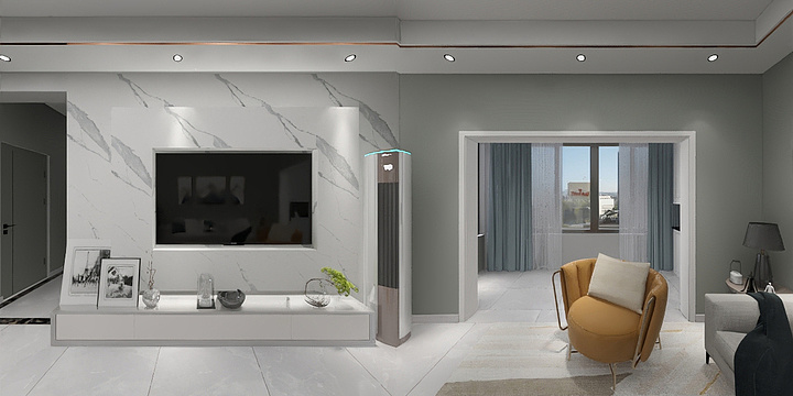 山海室内设计-华翔城4期-装修设计方案