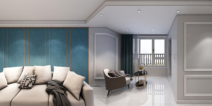 z冠军-26-33F-B户型-装修设计方案