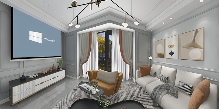 刘姿梵Echo-粼江峰阁-装修设计方案