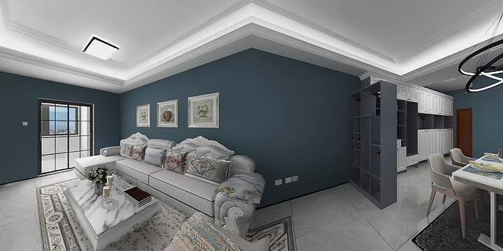 新家未来设计-现代风格、128方，-装修设计方案