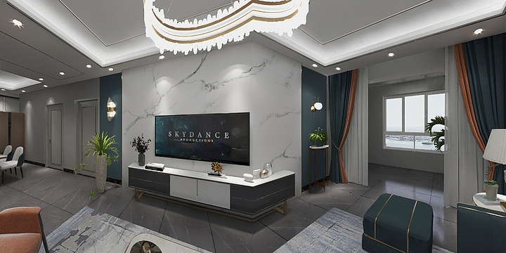 大信1-南苑2-1402-装修设计方案