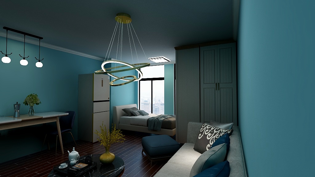 陌言设计-吾悦公寓-装修设计方案