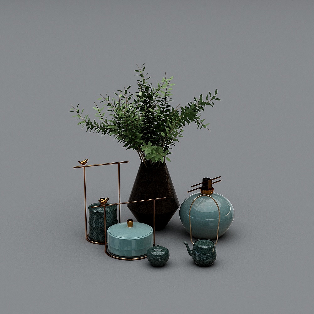 花瓶-YB3D模型
