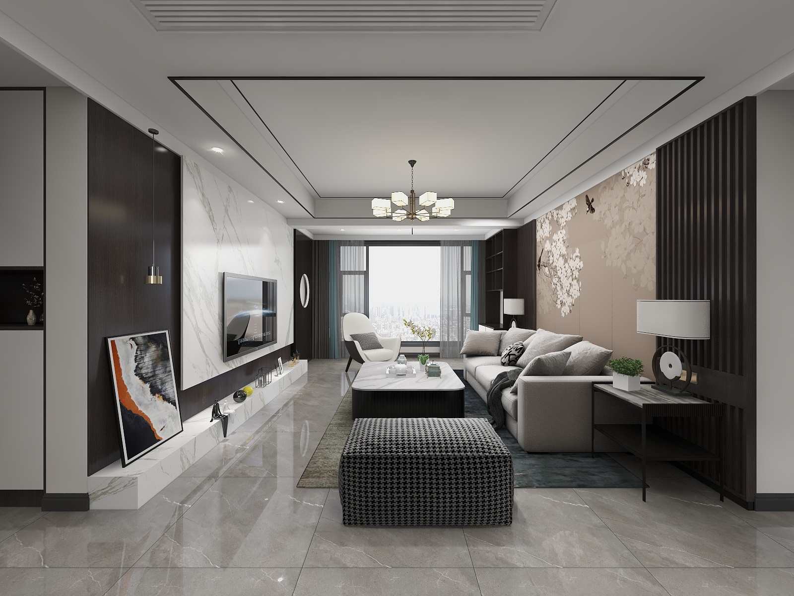 王桃-隆昌周工最后定稿方案客餐厅202-装修设计方案