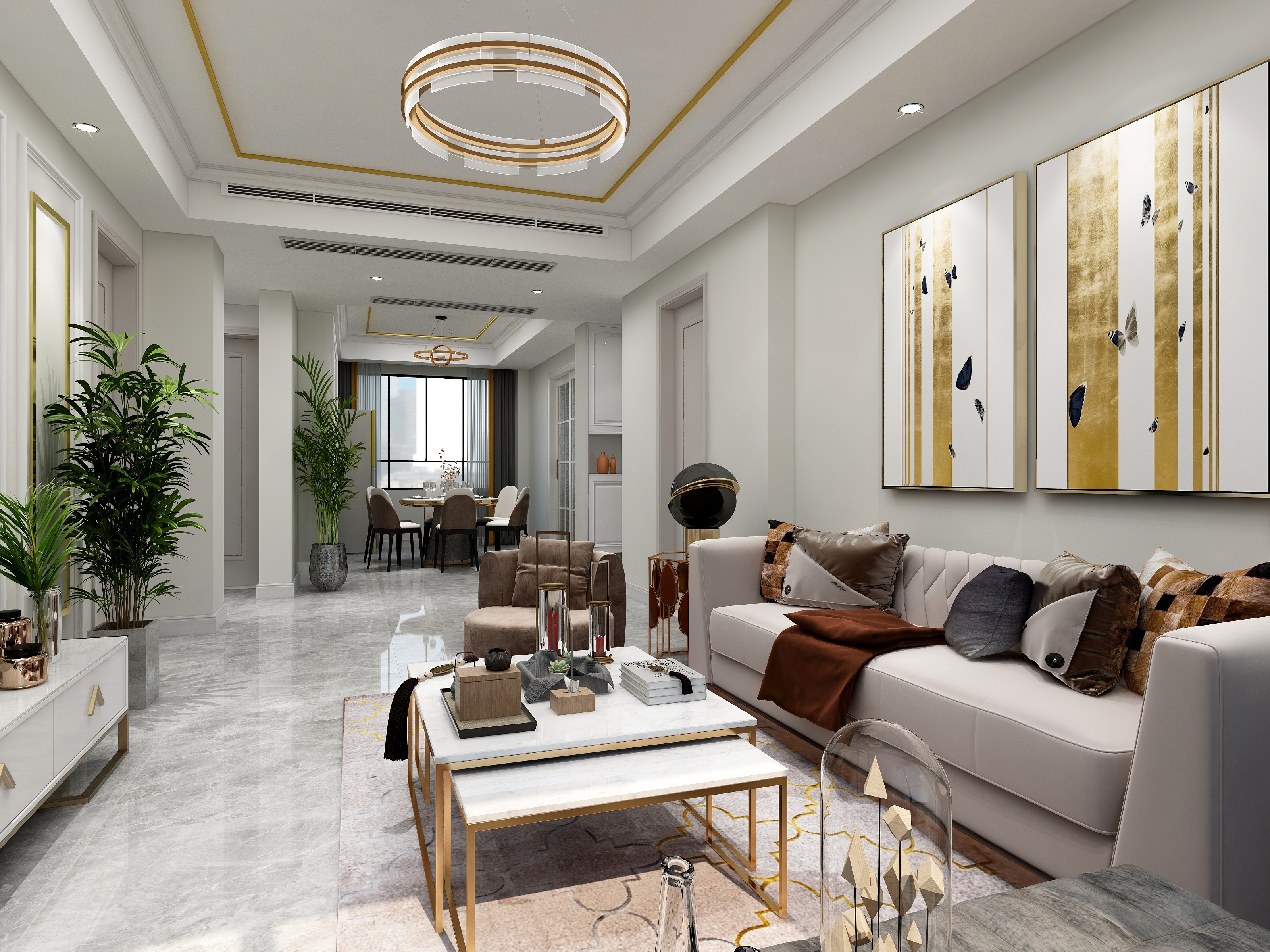 RGB设计-贺倚小区-北欧风格-装修设计方案