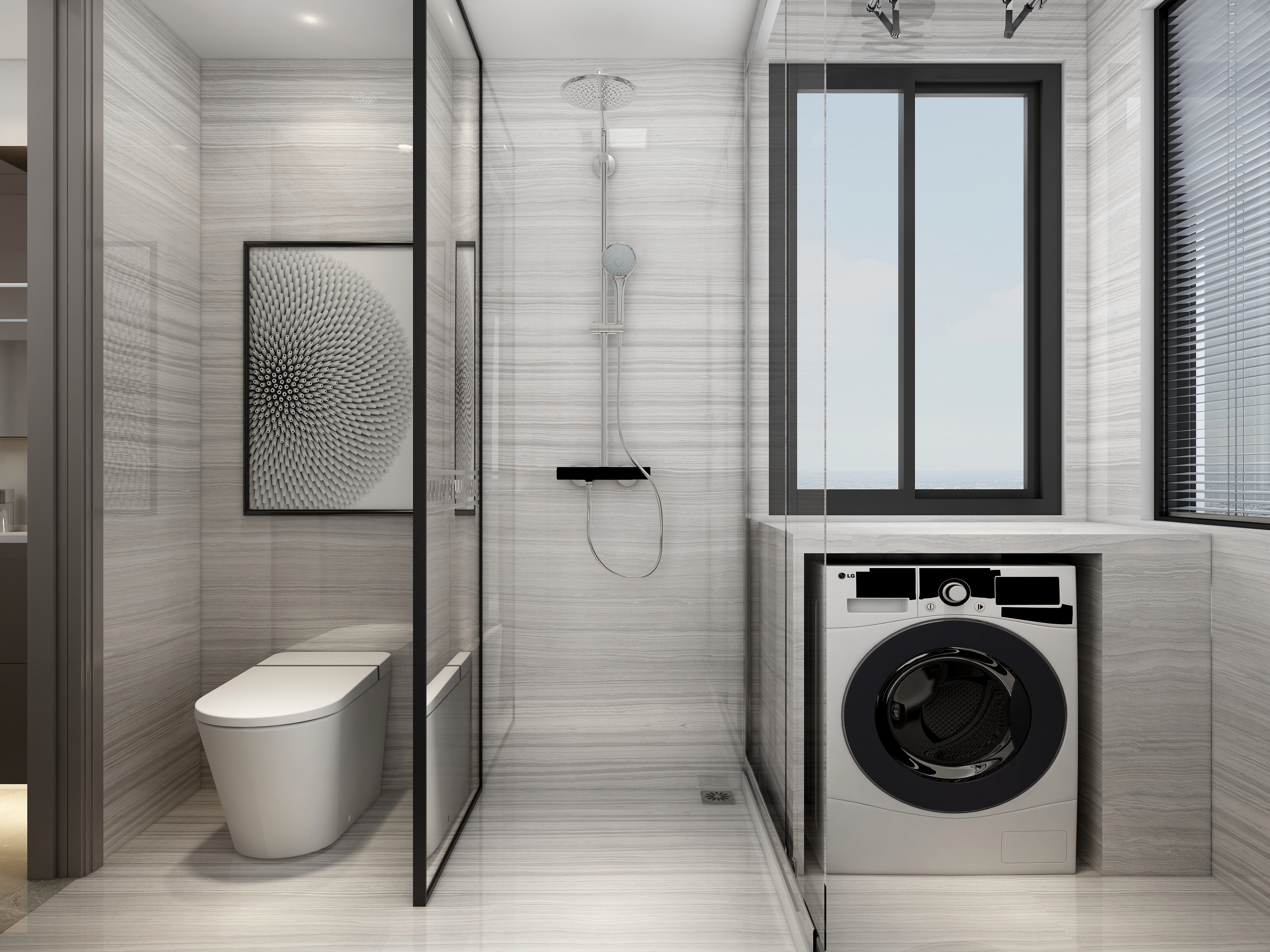 梁筑设计-《住宅》装修效果图