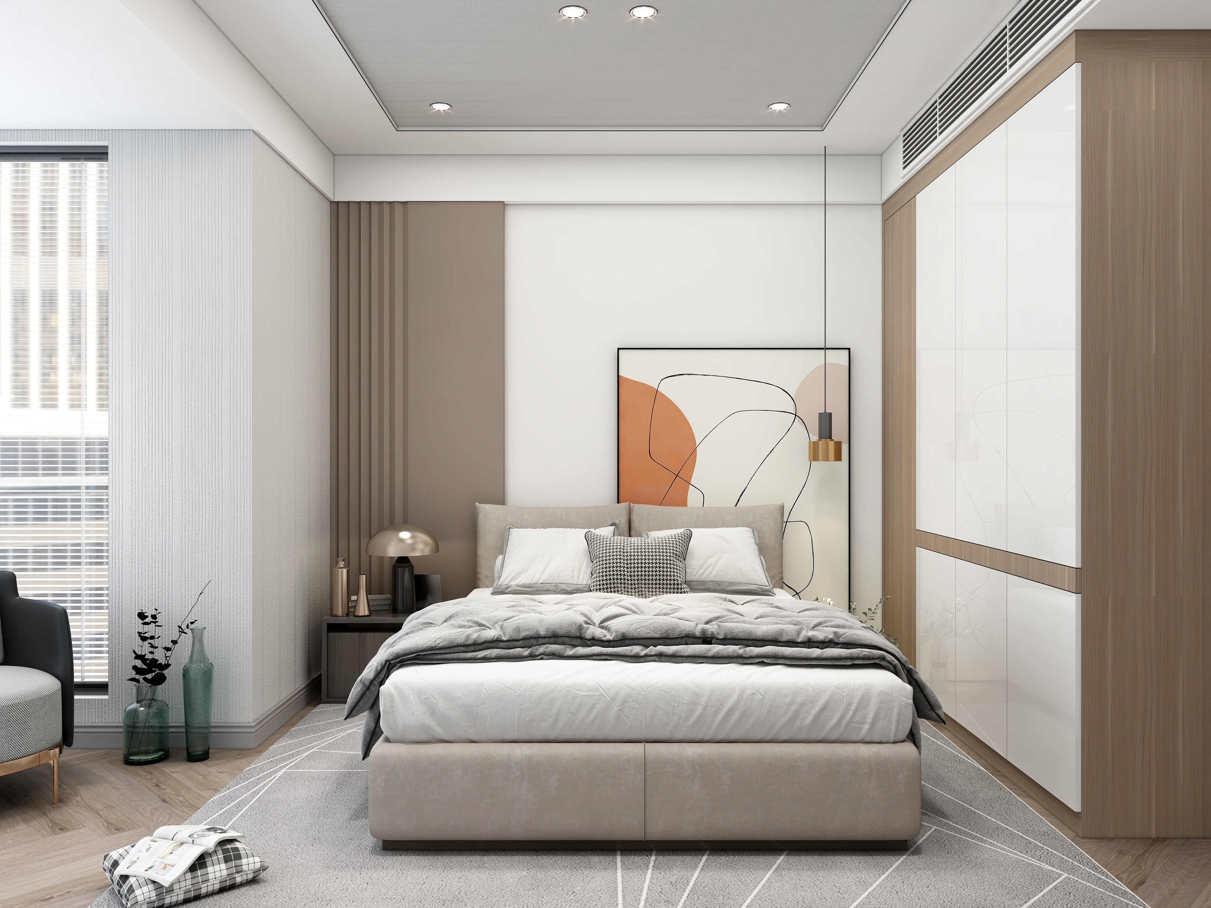 刘振-《御溪世家》-现代|四居装修效果图