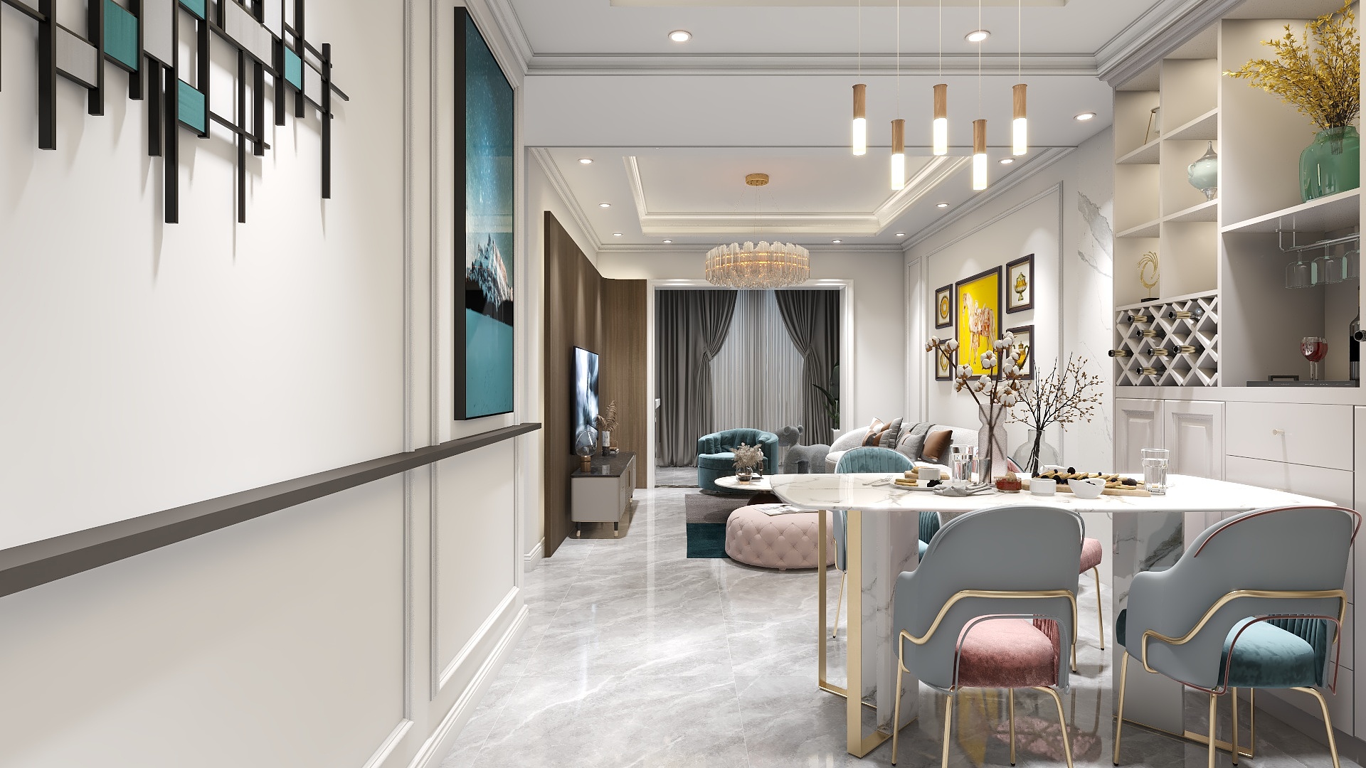 Mm室内设计-申达A1-装修设计方案