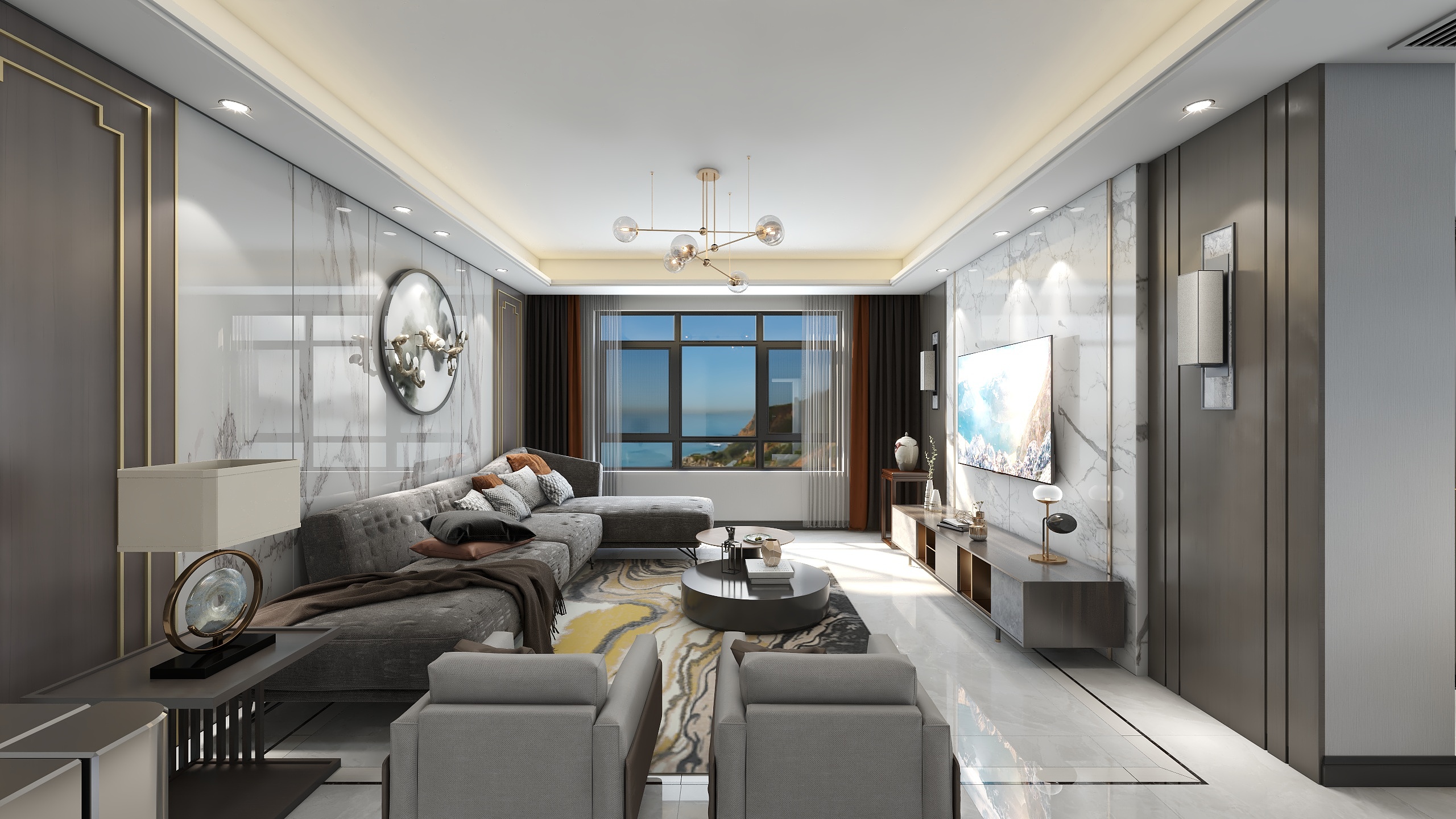 睿筑YtdH冉冉流年-汉仕公馆-装修设计方案