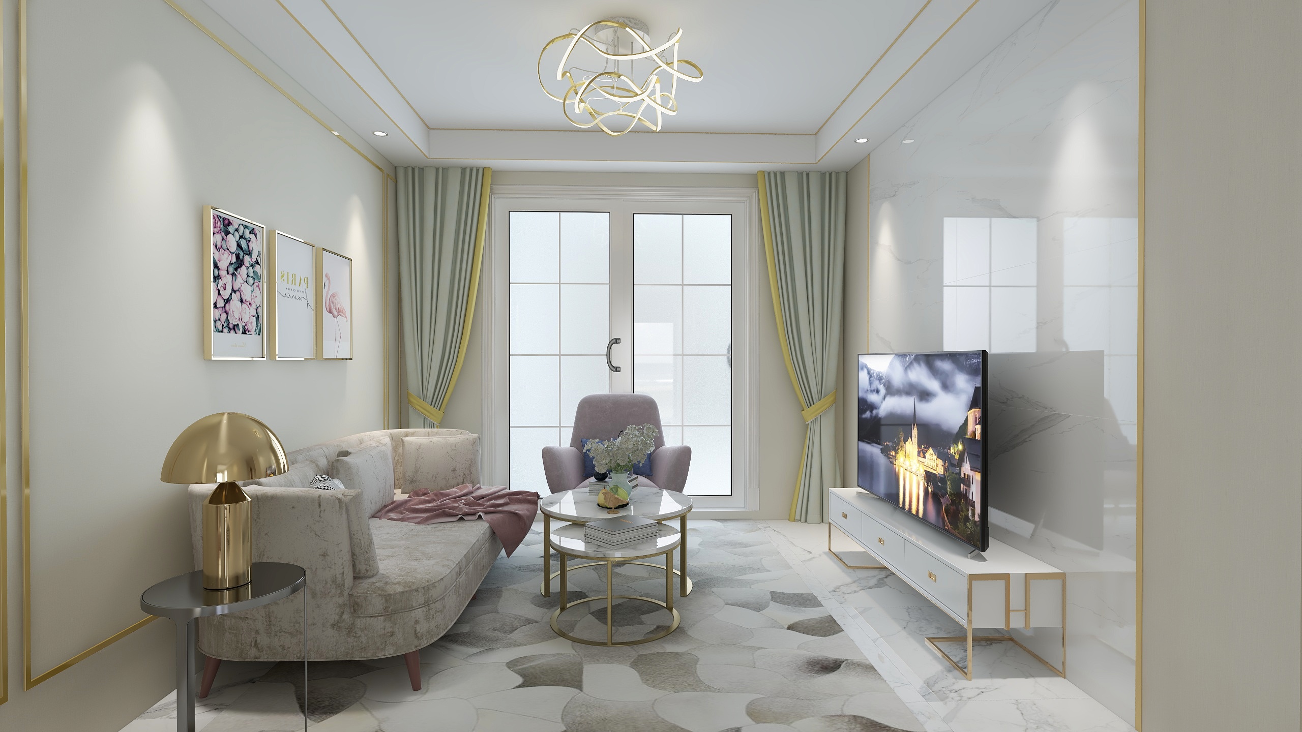 淮南博大董富春-新城悦府3-1103刘先生雅居-装修设计方案