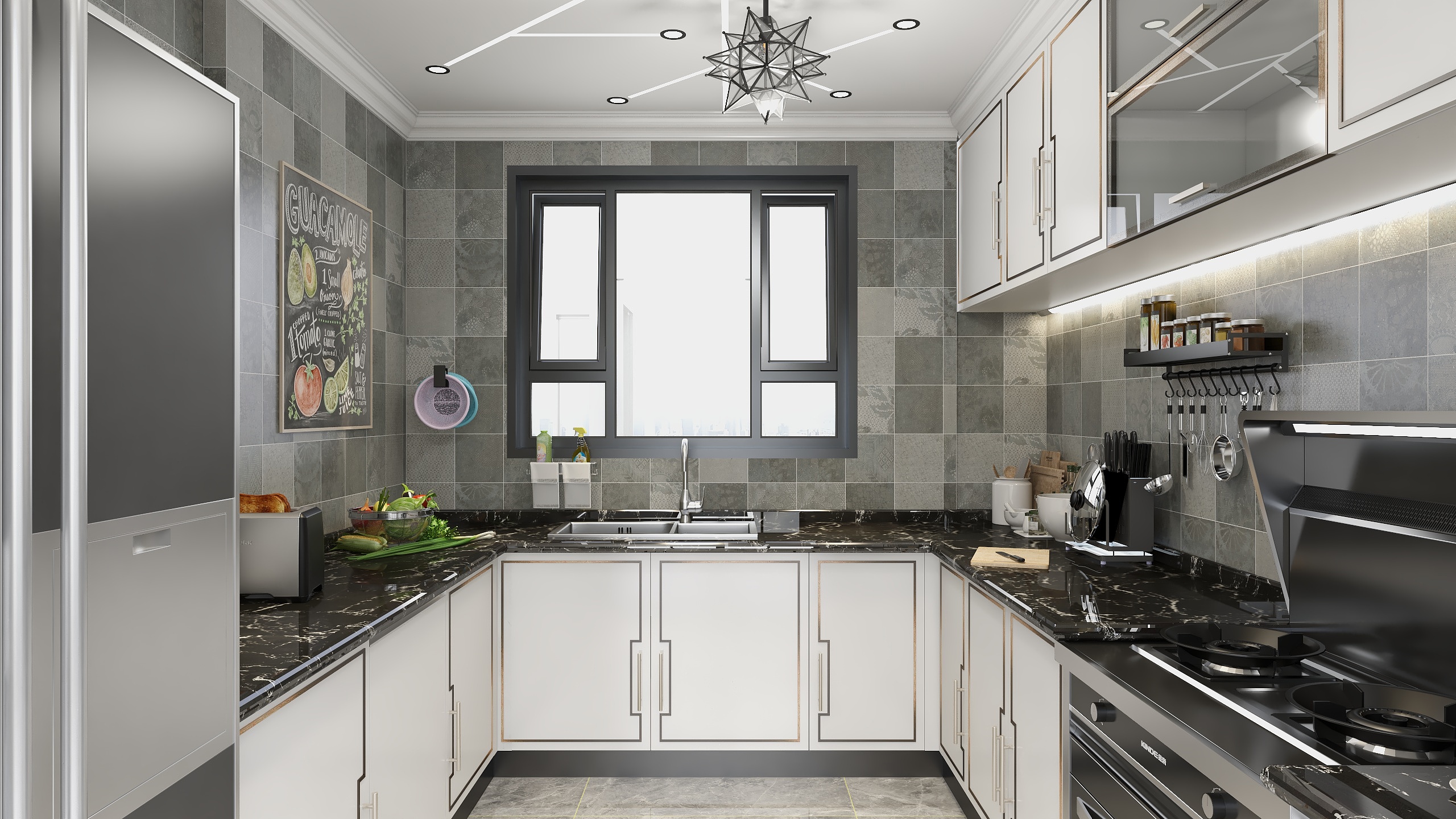 即时效果设计丨赵健军丨Jerry-御溪世家丨现代丨赵健军-装修设计方案