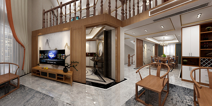 恒毅装饰设计-别墅-装修设计方案