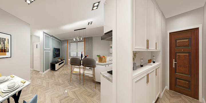 苏技设计三部-雅宝路——岳姐雅居邢强设计总监-装修设计方案