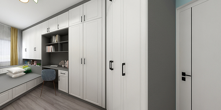 精稚设计-天瑞3-504方案2确认颜色鱼骨纹深配鱼骨纹浅-装修设计方案