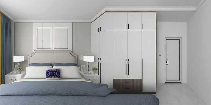 昌邑鑫美润全铝家居-文博苑.西单.1701-装修设计方案