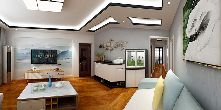 西安玖思荇装饰工程有限公司-南开元小区-装修设计方案