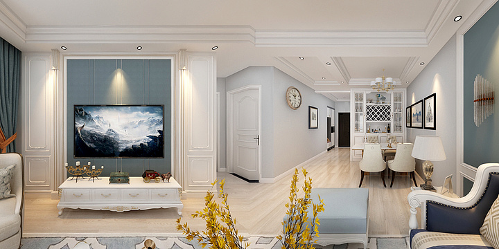 彼岸空间枫-星雨华府86-装修设计方案