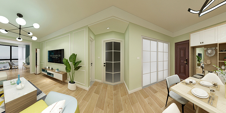 酷酷哒设计-御江名门14栋2号-装修设计方案